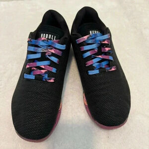 NOBULL West Coat Mesh Trainer Crossfit Athletic Shoes M 10/5 Black